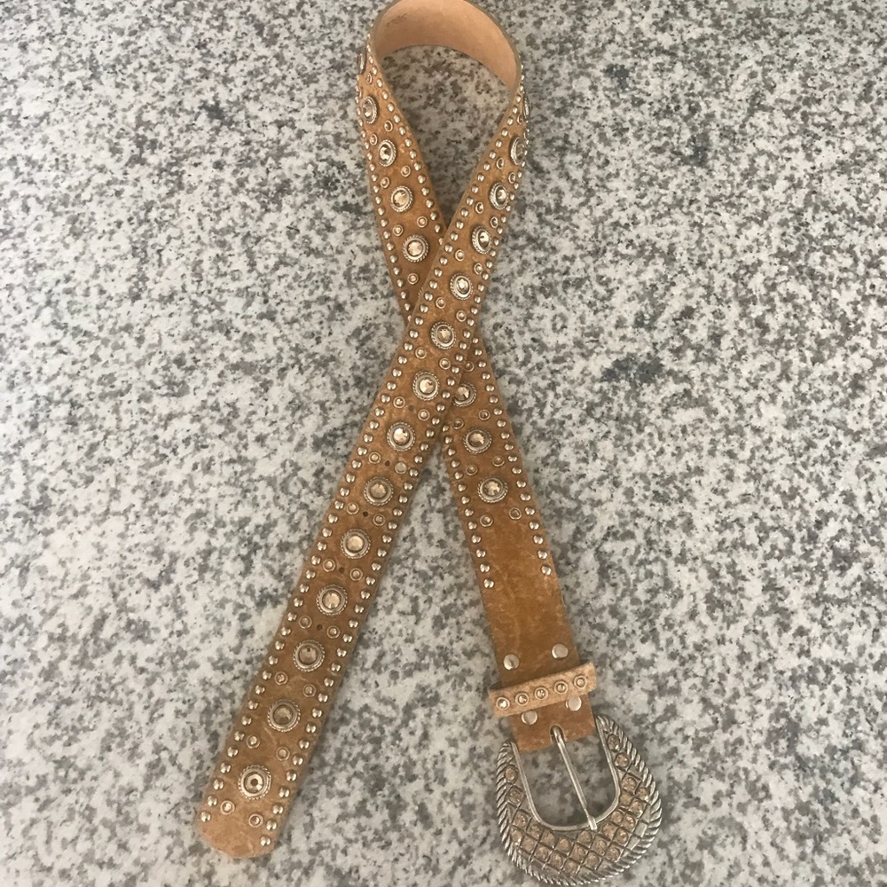 Leatherock Tan Women’s Belt
